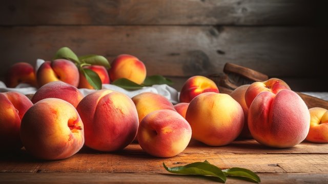 fresh peaches for horses